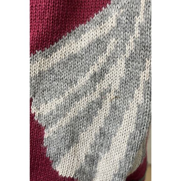 Vtg 1993 Susan Bristol Lady Golfer Cotton Ramie V-neck Sweater Size Medium Golf - Picture 7 of 7